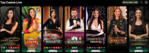 Live casino con croupier reali